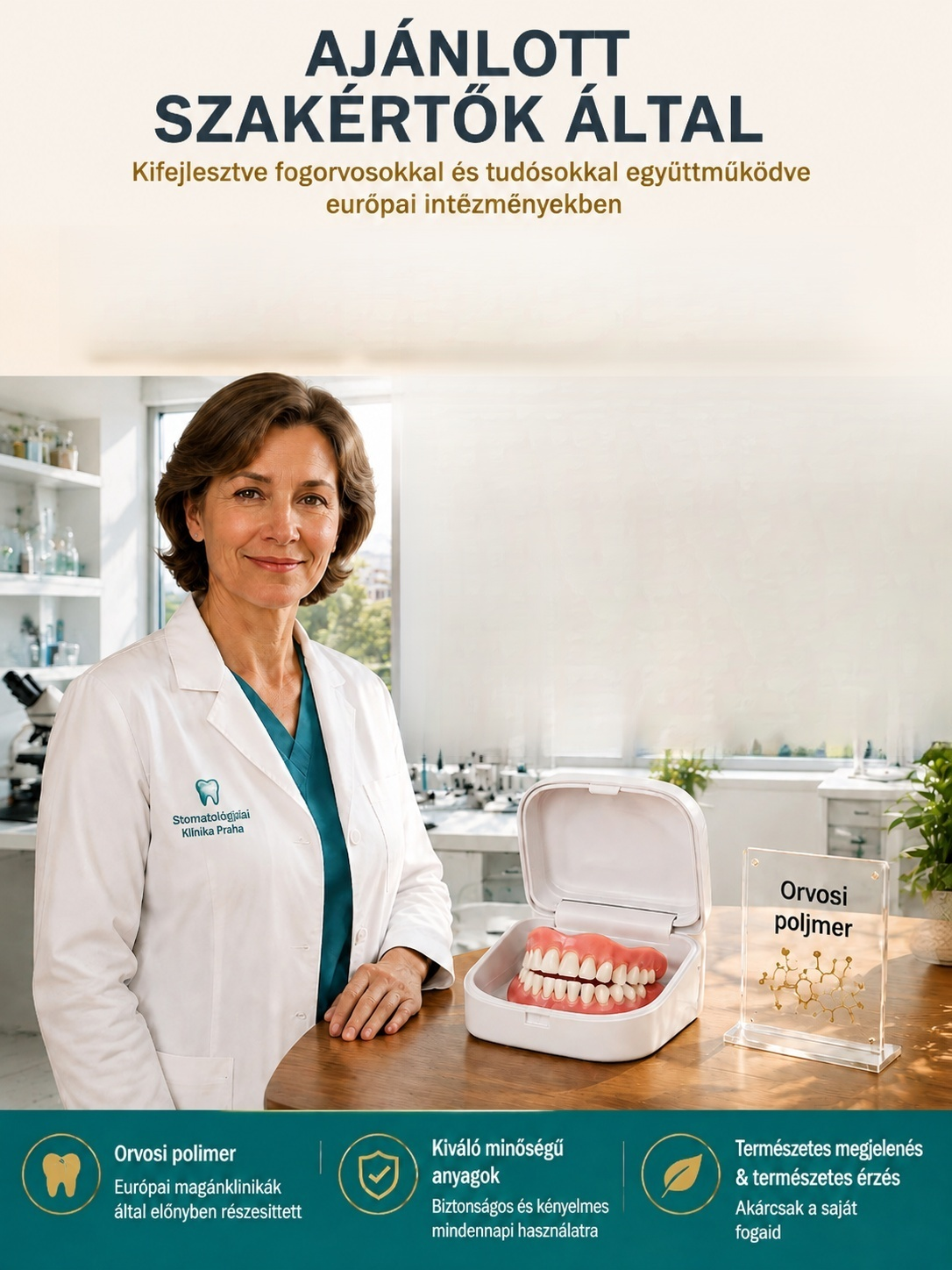 👍Szilikon Fogsor Ragasztó Nélkül - Egyen és Mosolyogjon Magabiztosan Fájdalom Nélkül
