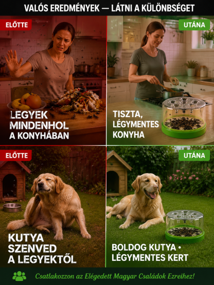 🚨EU-Jóváhagyott Fizikai Légycsapda | 100% Vegyszermentes (50% Akció)