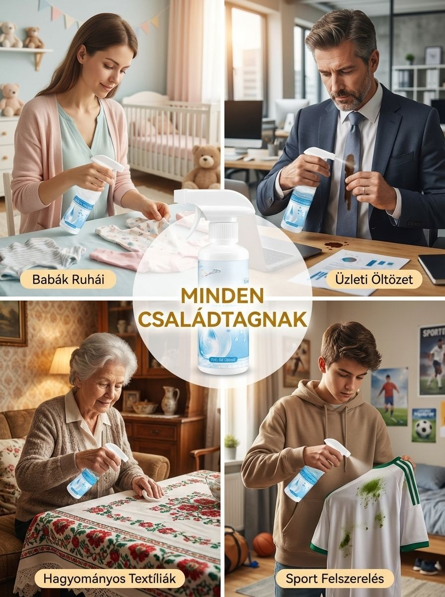 Univerzális Erős Tisztító Spray | Amit a Mosógép Nem Tud Kimosni (Ingyenes Szállítás)