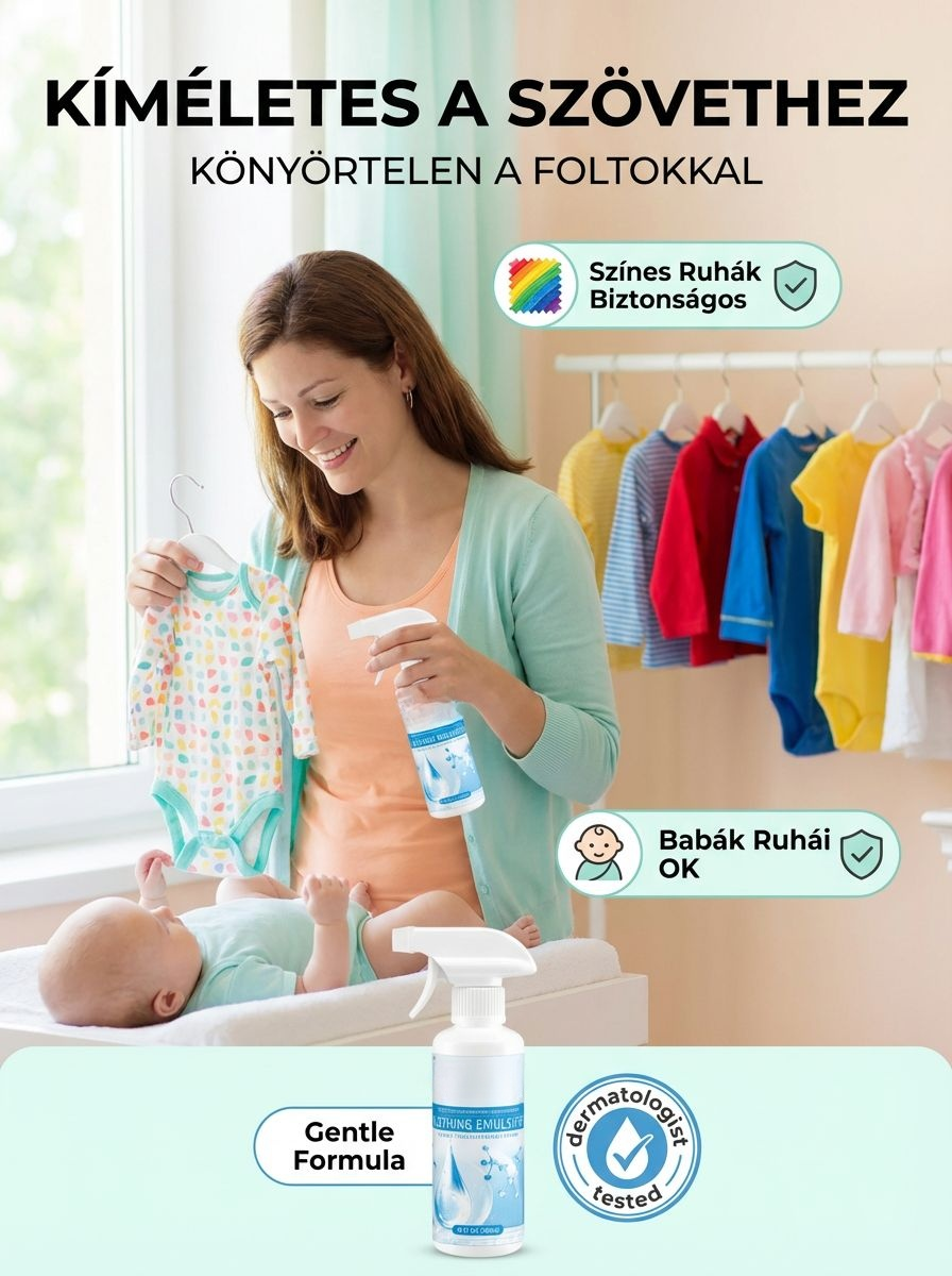 Univerzális Erős Tisztító Spray | Amit a Mosógép Nem Tud Kimosni (Ingyenes Szállítás)