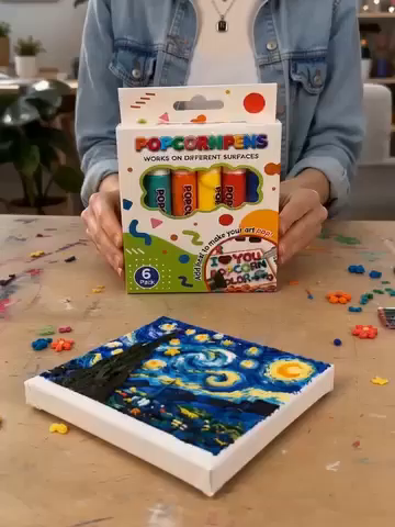 🔥Varázslatos 3D Puffadó Rajztoll Készlet - Kreatív Szórakozás Képernyők Nélkül
