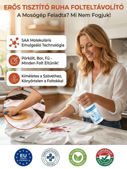 Univerzális Erős Tisztító Spray | Amit a Mosógép Nem Tud Kimosni (Ingyenes Szállítás)