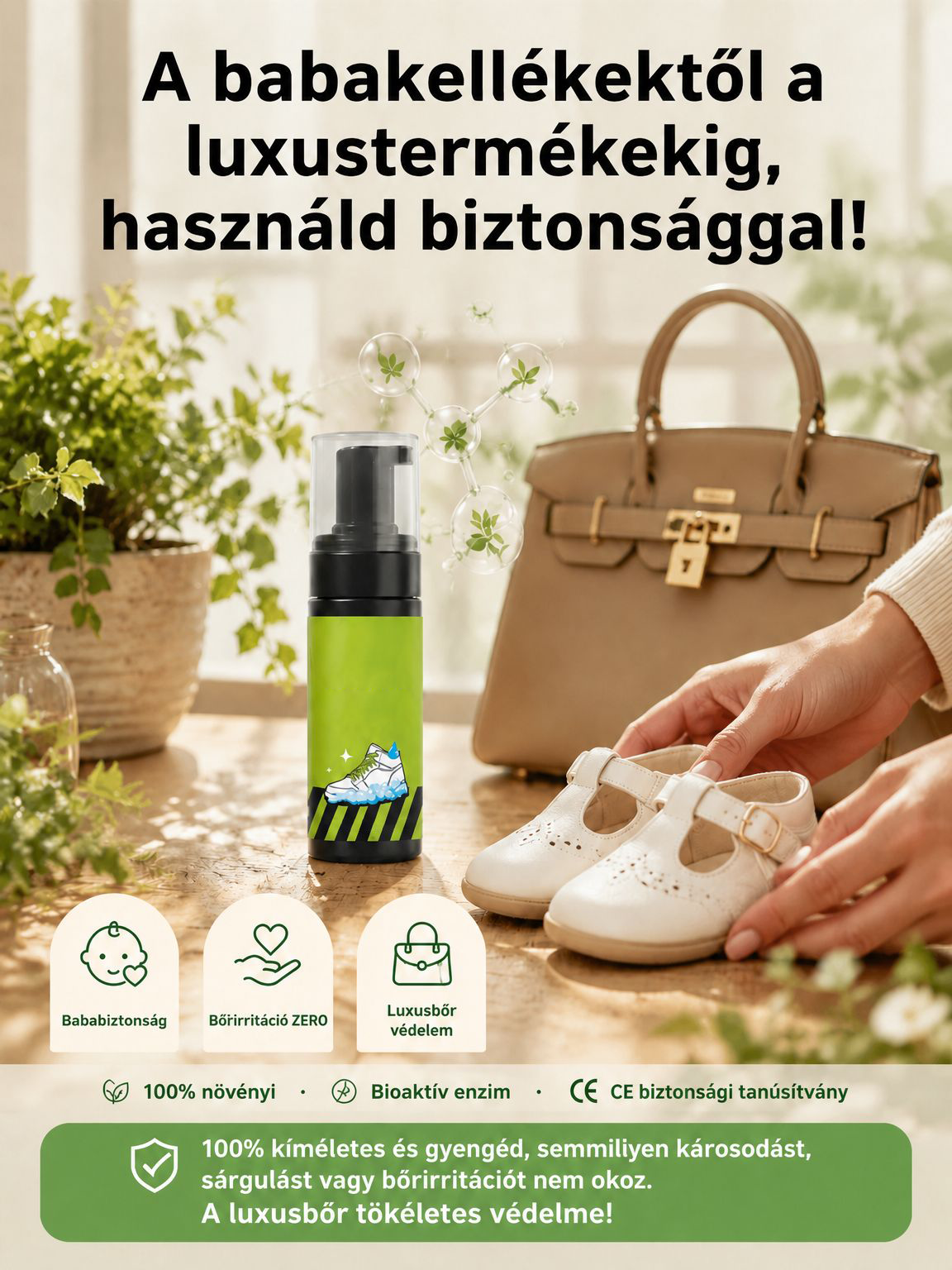 👍Varázslatos Univerzális Habtisztító Spray - Mosás Nélküli Folteltávolítás 10 Másodperc Alatt