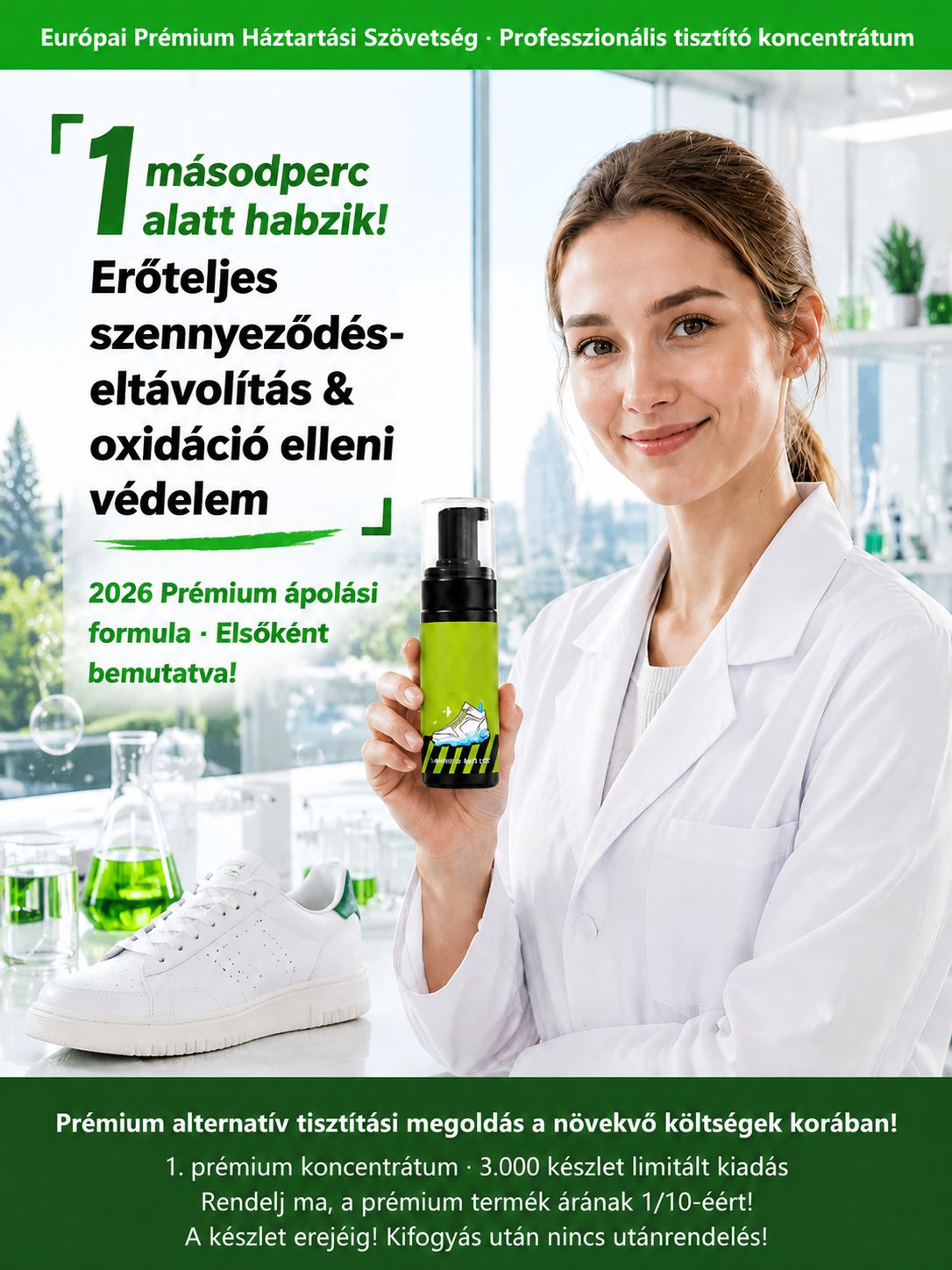 👍Varázslatos Univerzális Habtisztító Spray - Mosás Nélküli Folteltávolítás 10 Másodperc Alatt