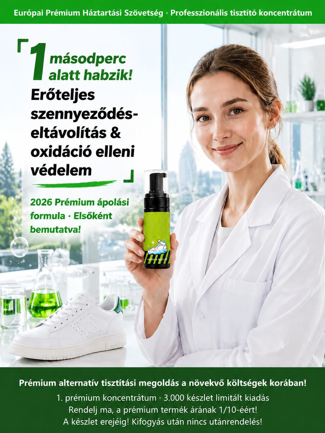 👍Varázslatos Univerzális Habtisztító Spray - Mosás Nélküli Folteltávolítás 10 Másodperc Alatt
