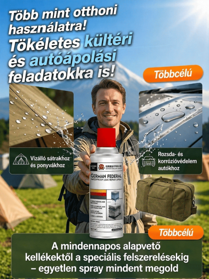 👍Láthatatlan Vízálló és Szivárgásgátló Spray | Azonnali Javítás Repedésekre