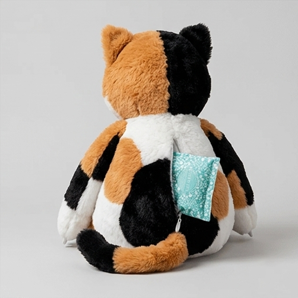 Weighted Stuffed Toy-Calico cat 