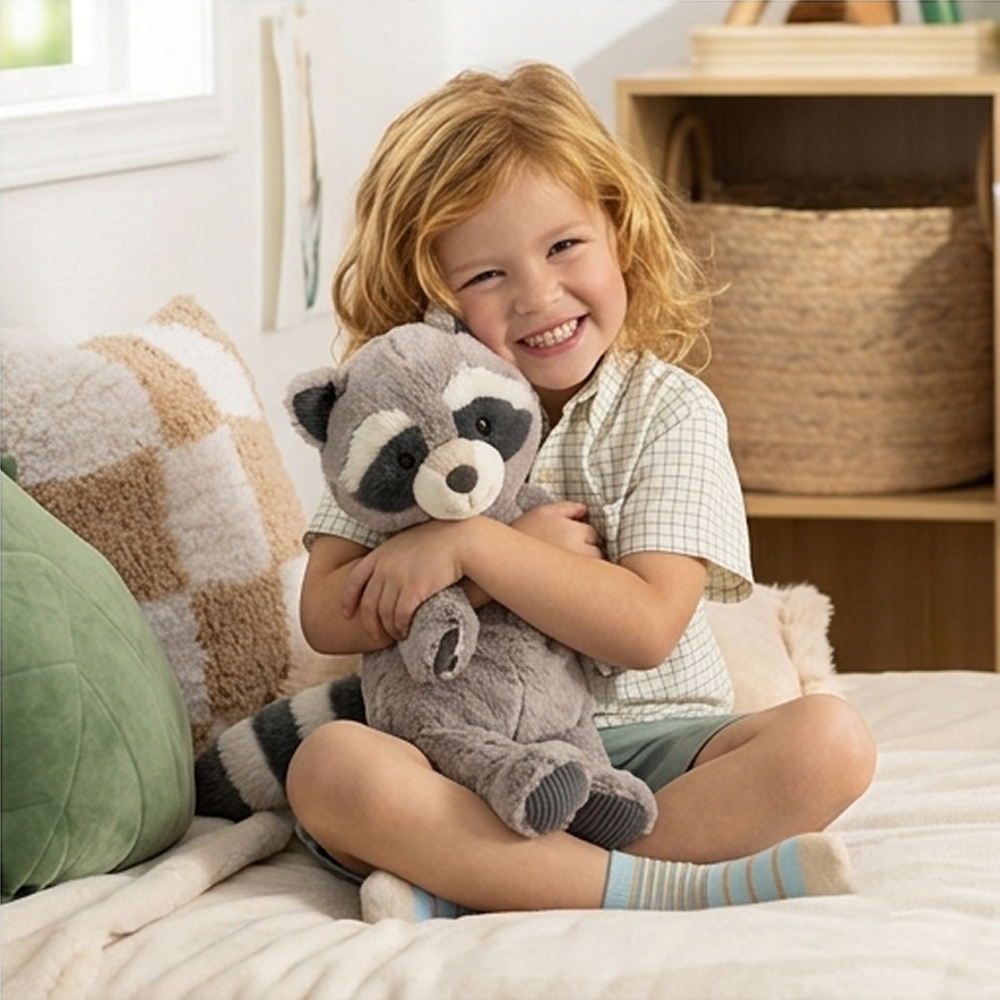 Weighted Stuffed Toy-Raccoon