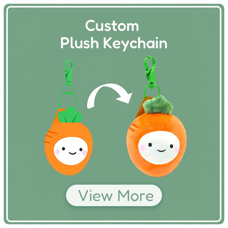 Custom Plush Keychain