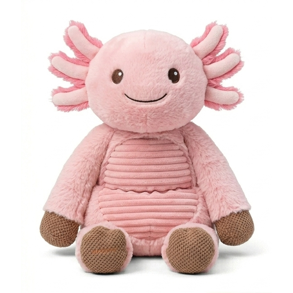 Weighted Stuffed Toy-Axolotl
