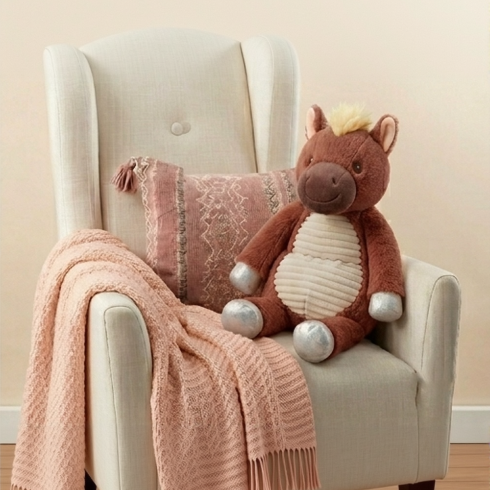 Weighted Stuffed Toy-Horse