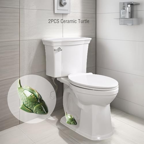 Fish Shaped Ceramic Toilet & Urinal Deodorizer, Long Lasting Bathroom Odor Eliminator Freshener