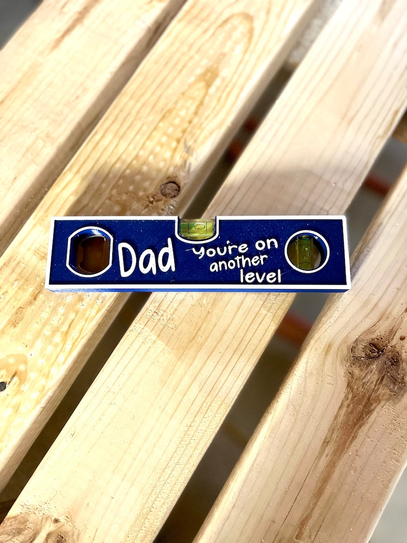 Papa Spirit Level Bottle Opener, Funny "You're On Another Level" Beer Opener, Father's Day Gift for Dad