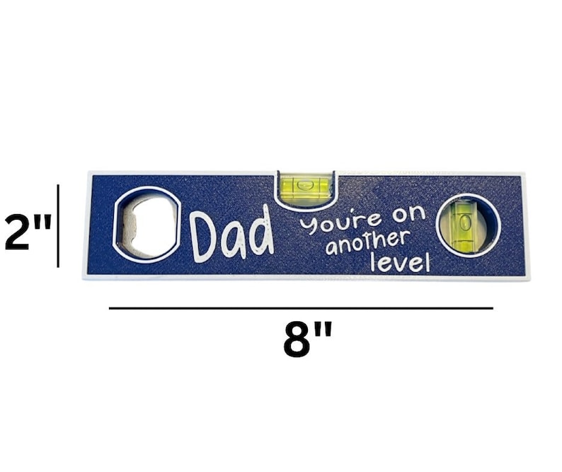 Papa Spirit Level Bottle Opener, Funny "You're On Another Level" Beer Opener, Father's Day Gift for Dad