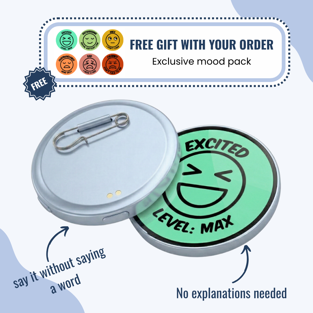 Electronic Mood Badge