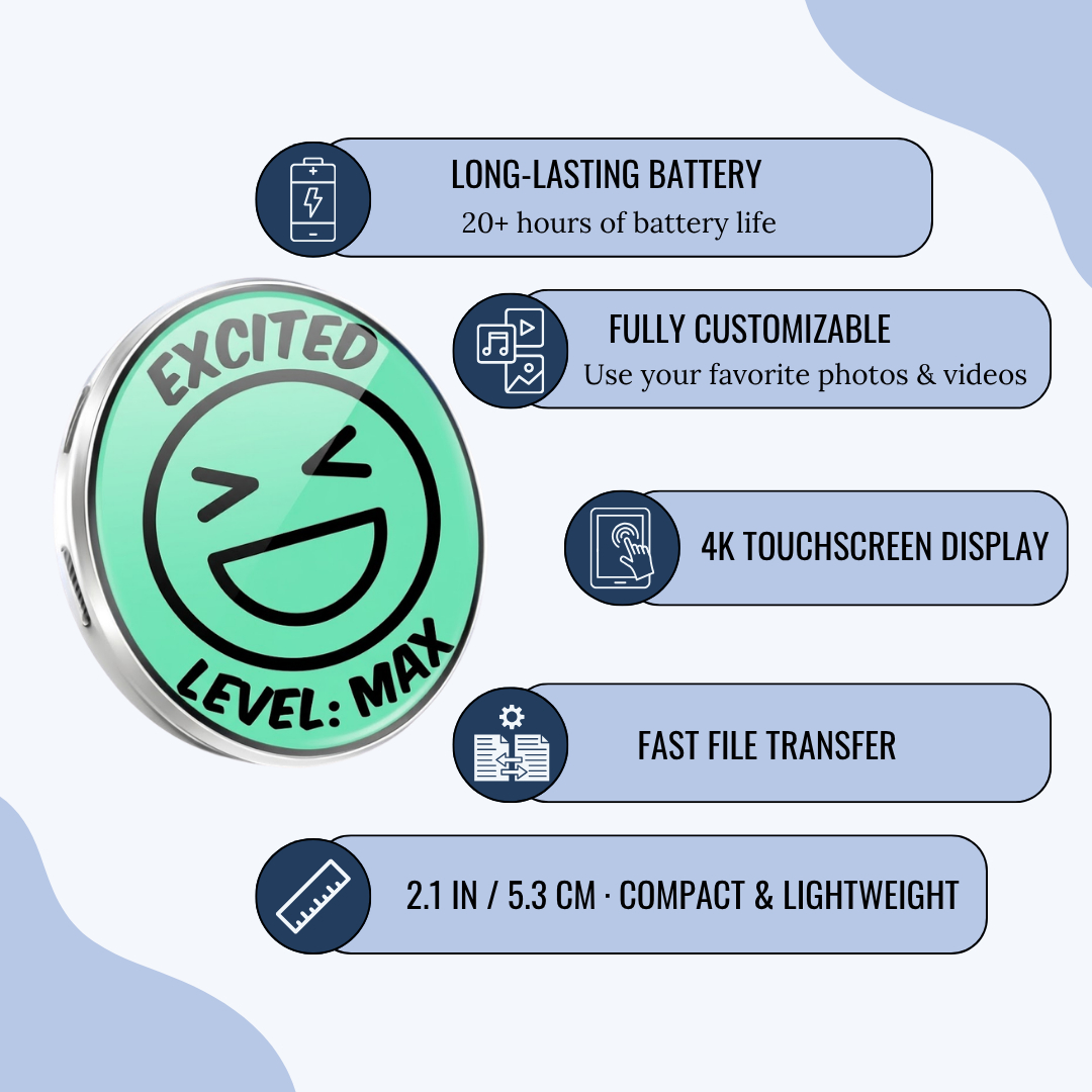Electronic Mood Badge