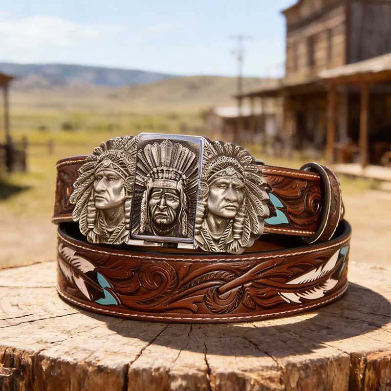 T-Detachable Lighter-Feather Belt