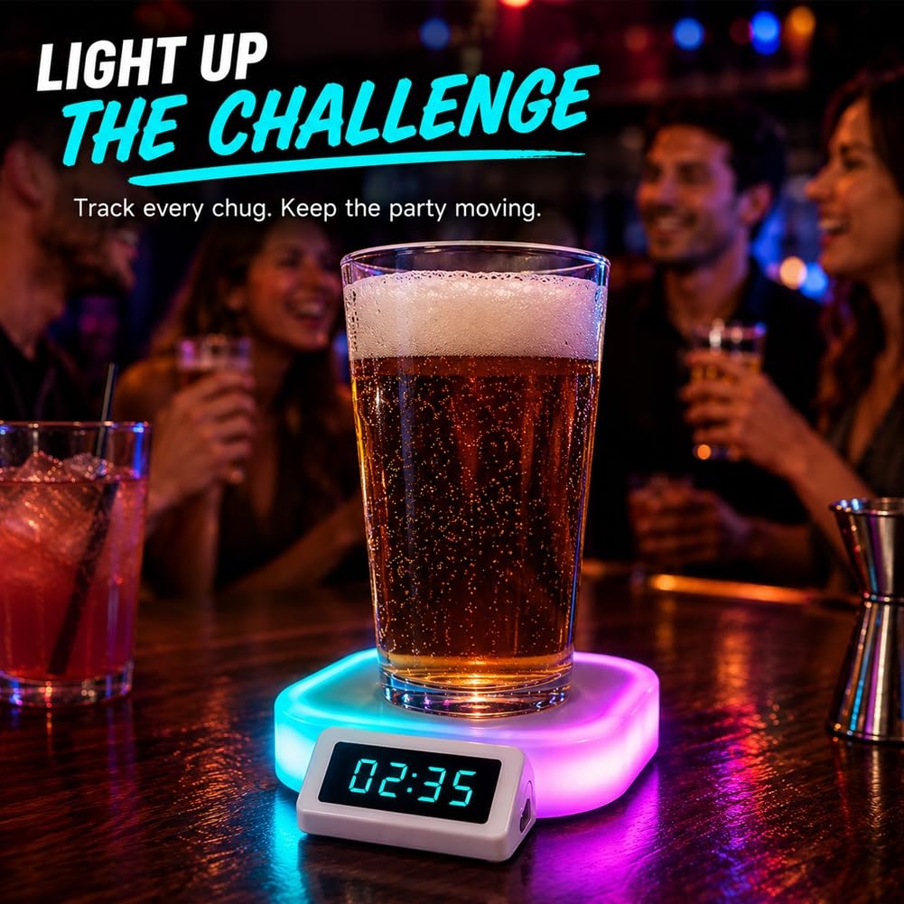  ChugMaster Party Timer – The Ultimate Drinking Game Challenge