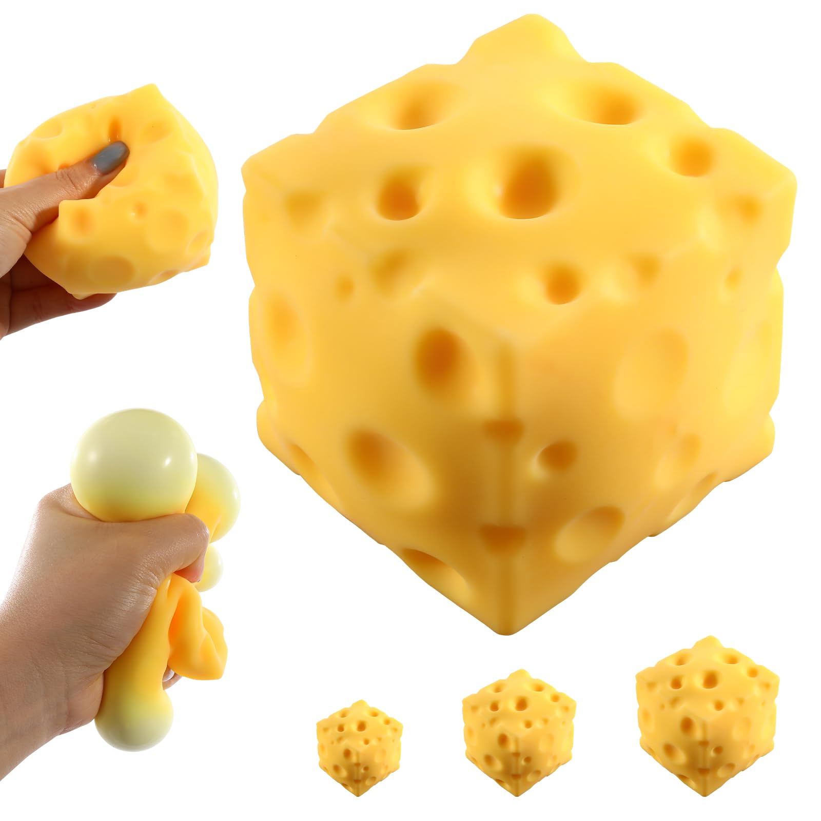 Cheese Block Squeeze Toy 