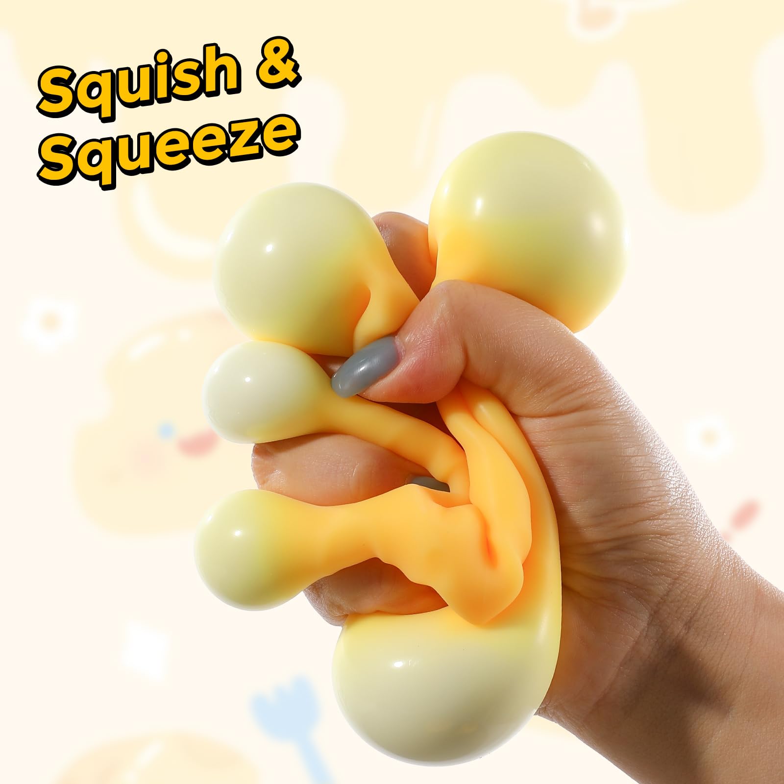 Cheese Block Squeeze Toy 