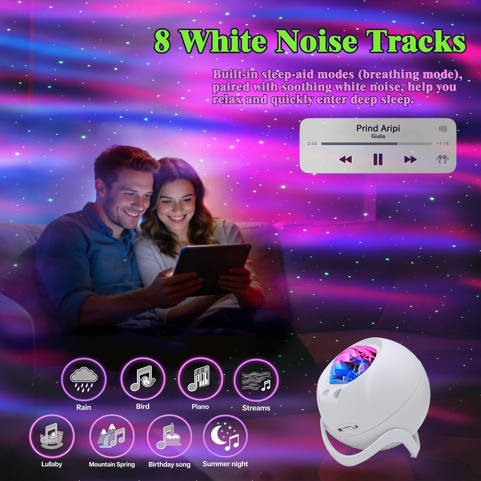 Galaxy Sunset Projector---✨ Create the Ultimate Cozy Nighttime Vibe