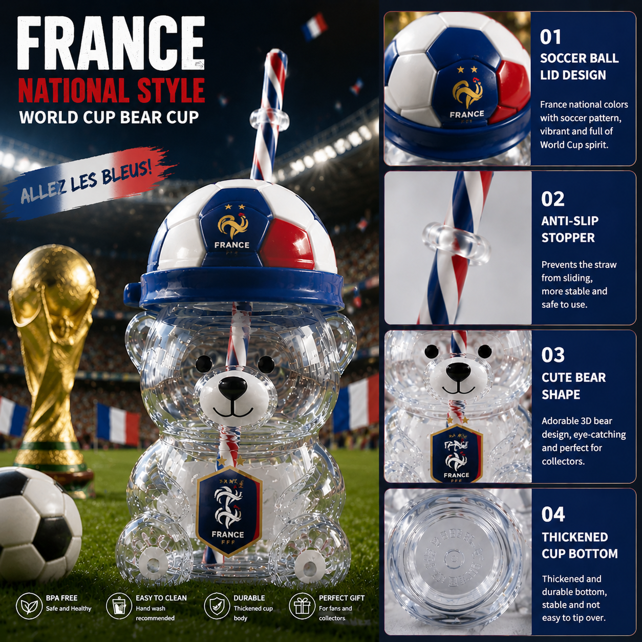 2026 World Cup Commemorative Edition Bear Cup
