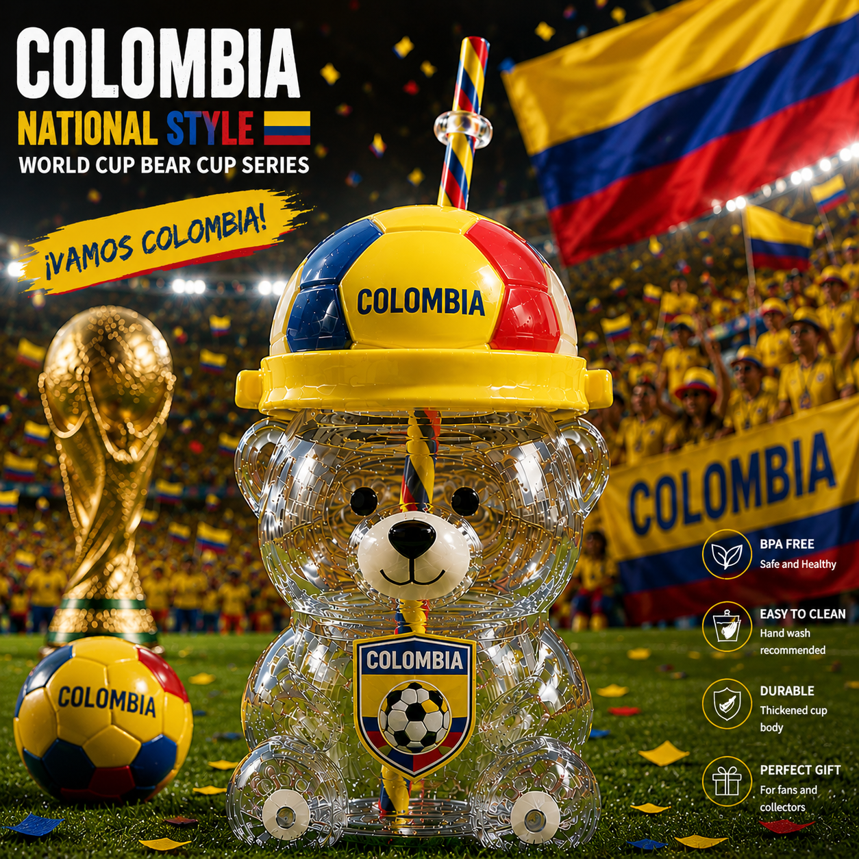 2026 World Cup Commemorative Edition Bear Cup