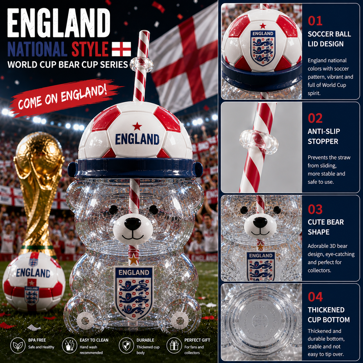 2026 World Cup Commemorative Edition Bear Cup