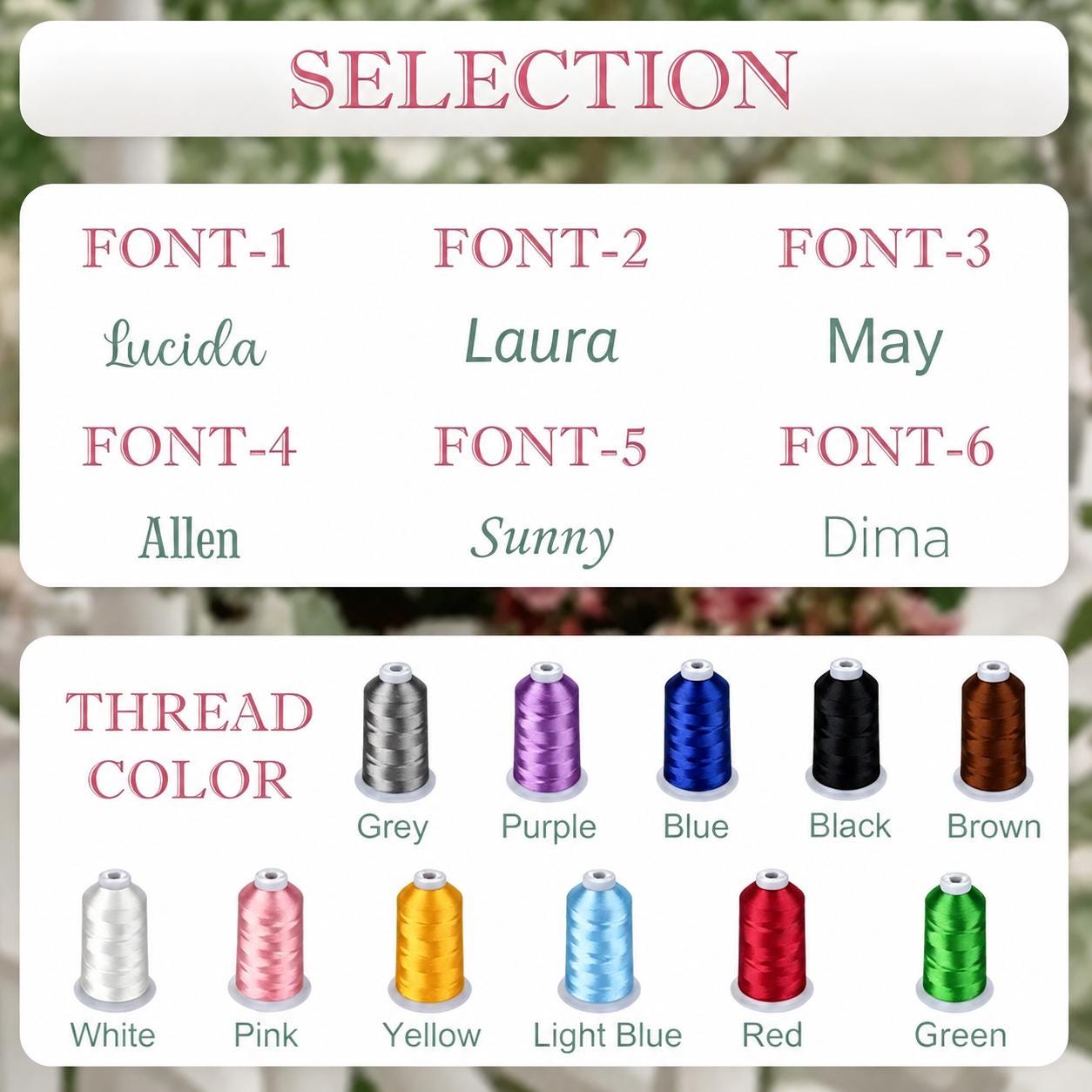 Personalized Quilted Gingham & Floral Tote Bag with Bow-Embroidered Name