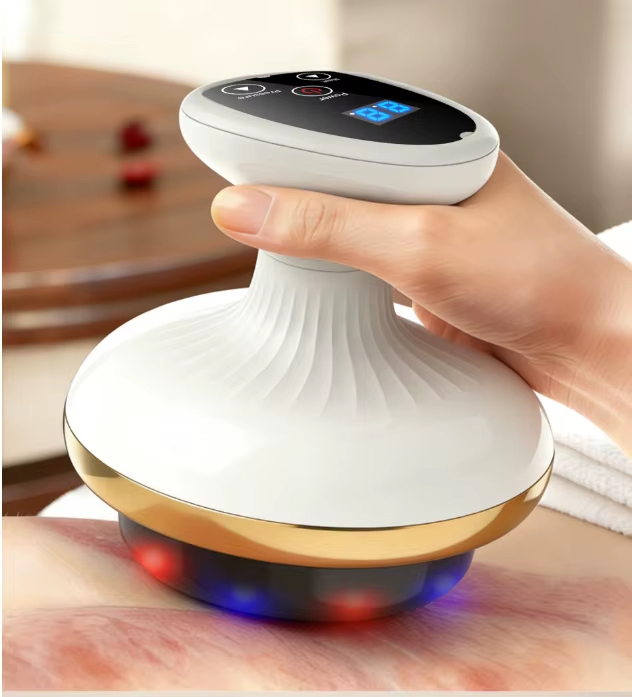 Electric Waist Shaping Cupping Machine Featuring 6 Levels of Heating for Vacuum Therapy and Anti-Cellulite Body Massager