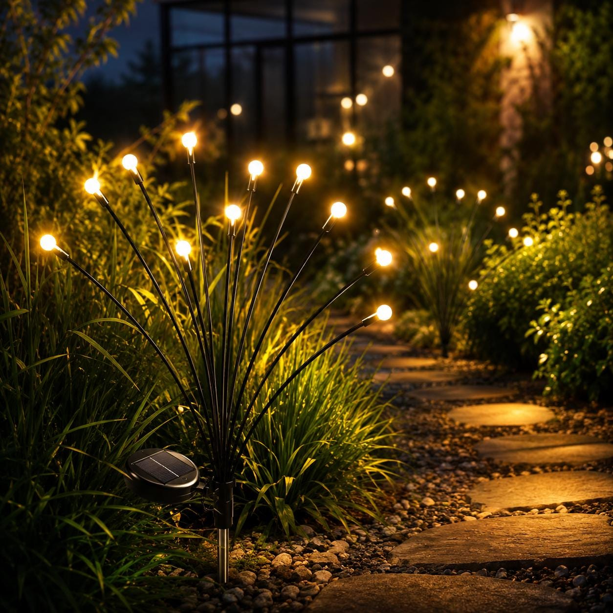 Firefly Glow Solar Garden Lights Set