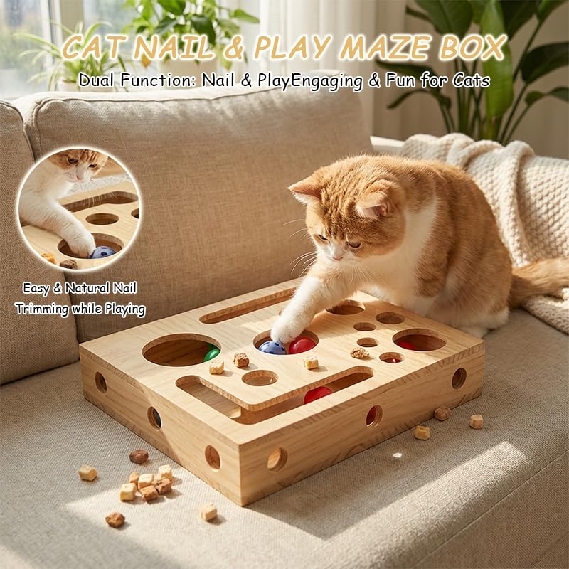 Stress Free Cat Nail Care Fun Box