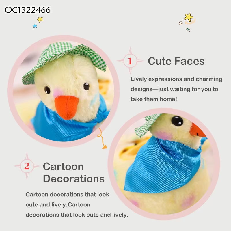 Fun, Creative, and Cute Walking Plush Chick Toy