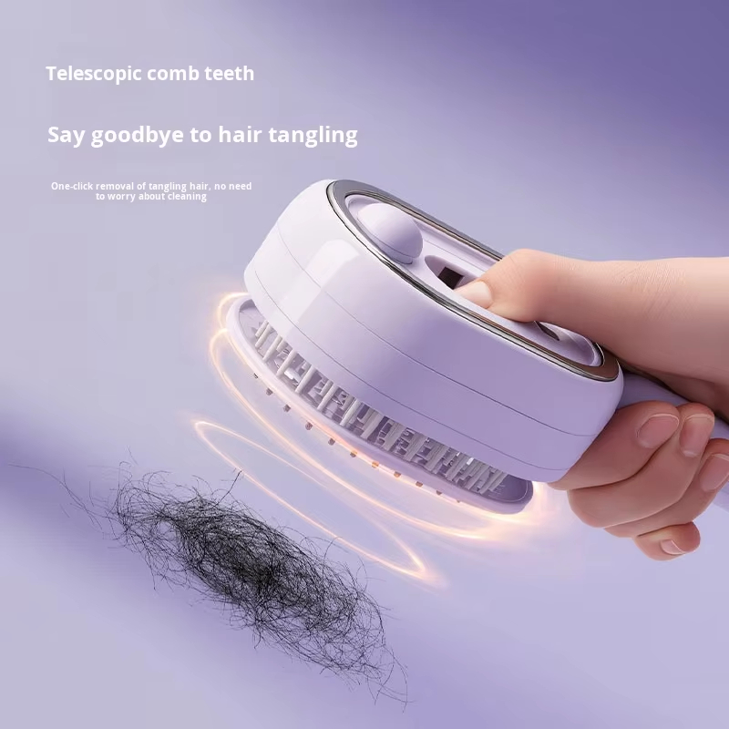 ScalpSpa Red Light Mist Steam Straightening Brush