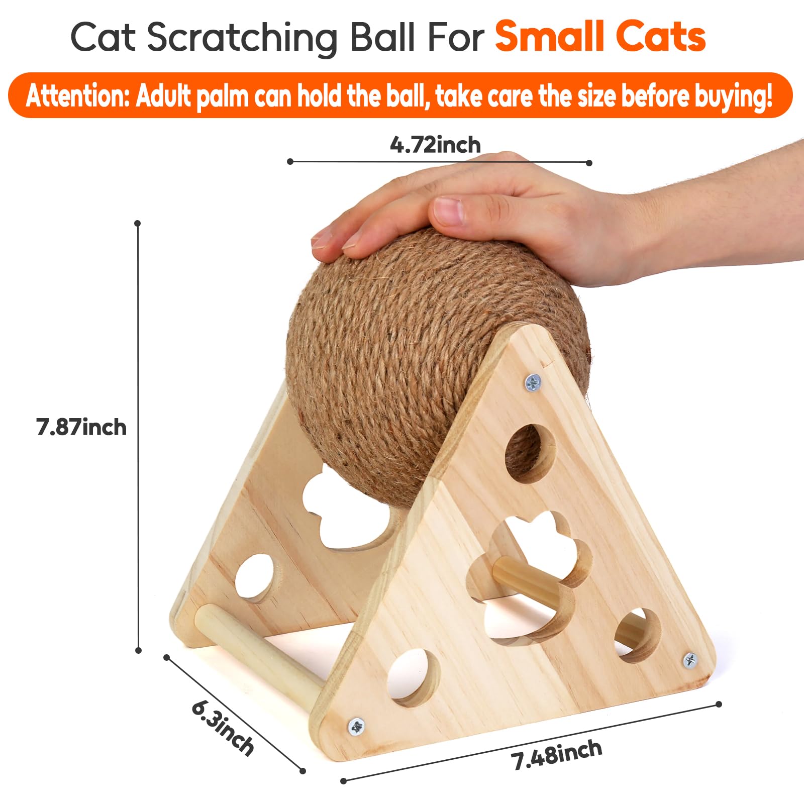 Sisal Cat Scratching Ball
