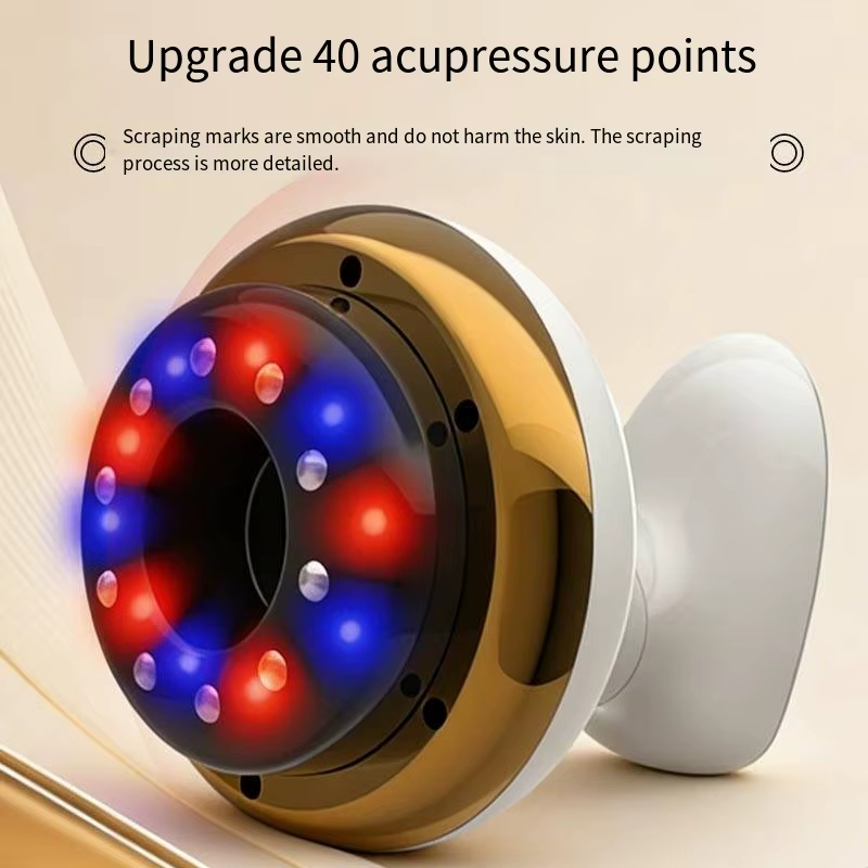 Electric Waist Shaping Cupping Machine Featuring 6 Levels of Heating for Vacuum Therapy and Anti-Cellulite Body Massager
