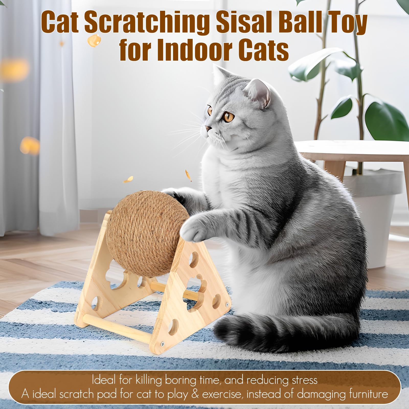 Sisal Cat Scratching Ball