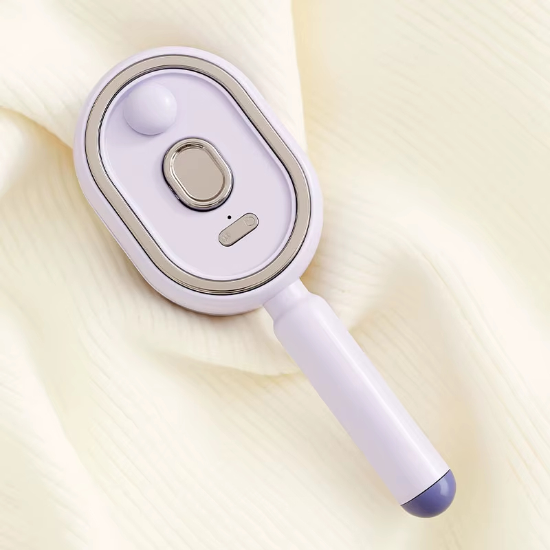 ScalpSpa Red Light Mist Steam Straightening Brush