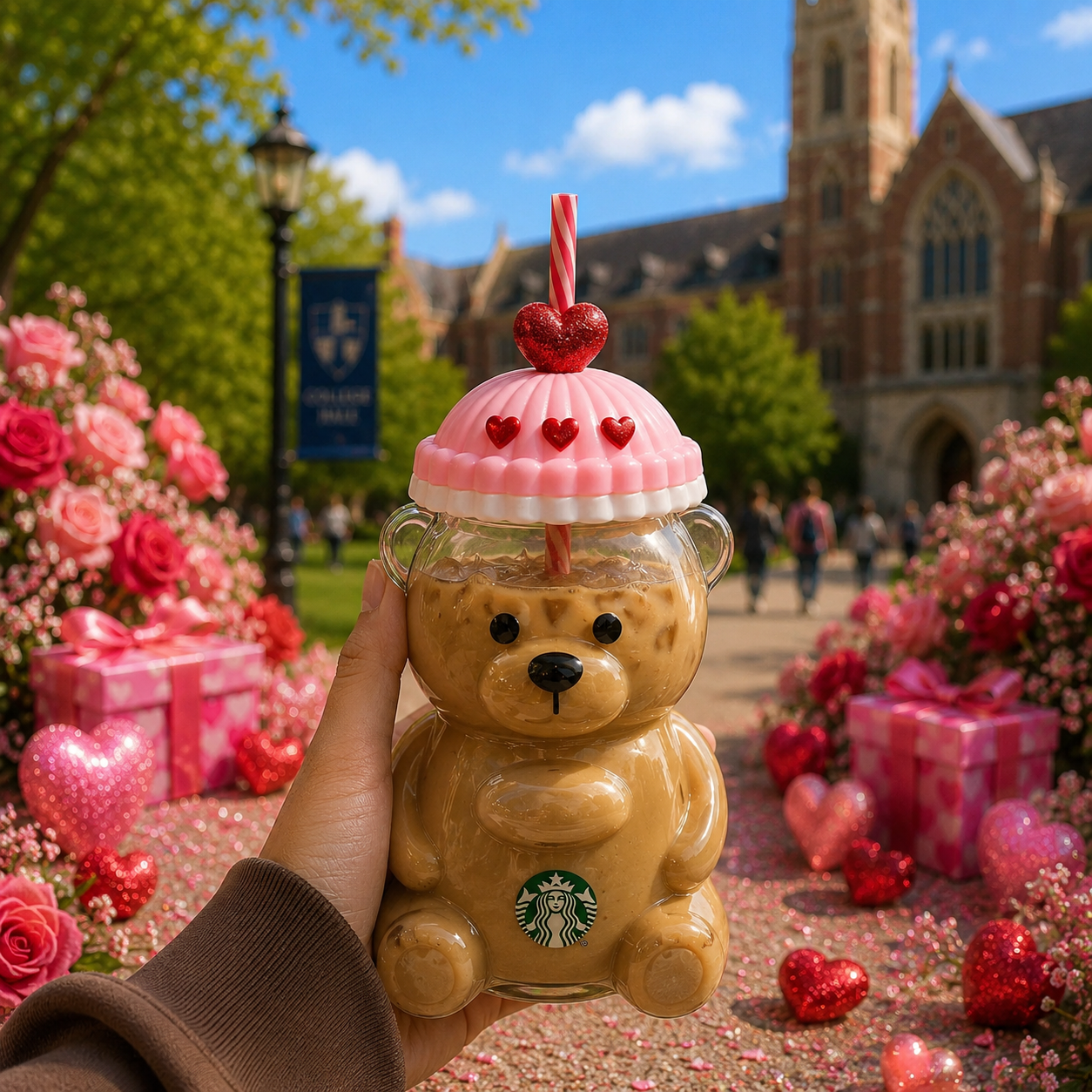 2026 Glass Bearista Cup Holiday Limited Edition