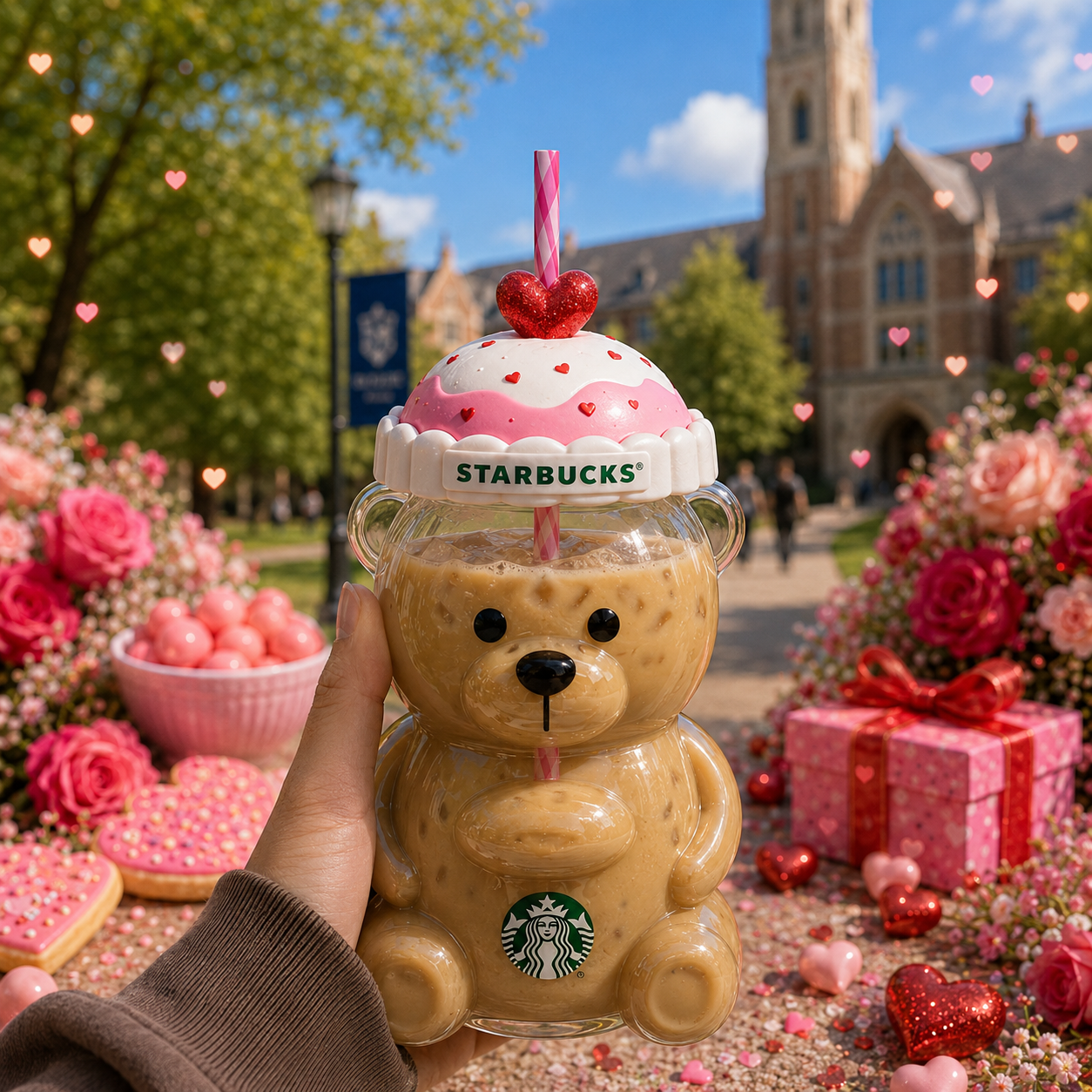 2026 Glass Bearista Cup Holiday Limited Edition