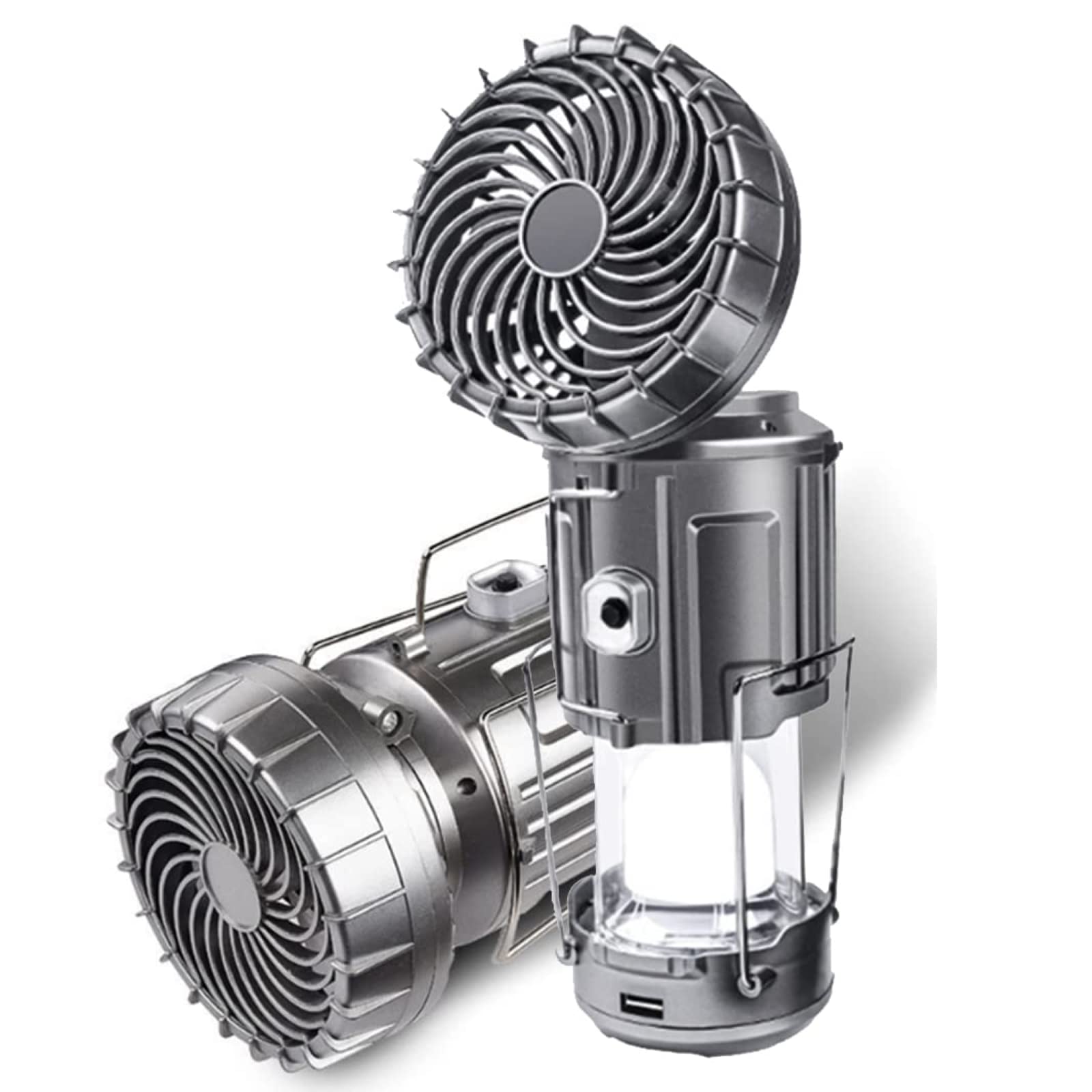 3 in 1 Solar Camping Lantern with Fan