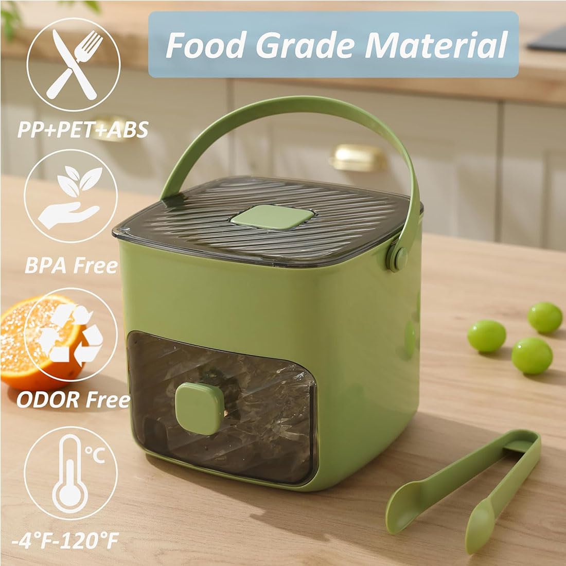 48 Cube Ice Maker With Easy Press Lid