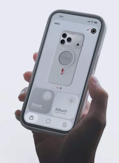 Magnetic NFC E-Ink Screen Case - Customizable Display Compatible with MagSafe