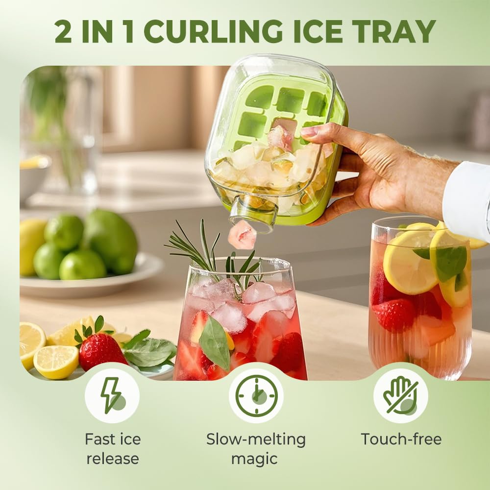 2-in-1 Easy Press Ice-Making Cup