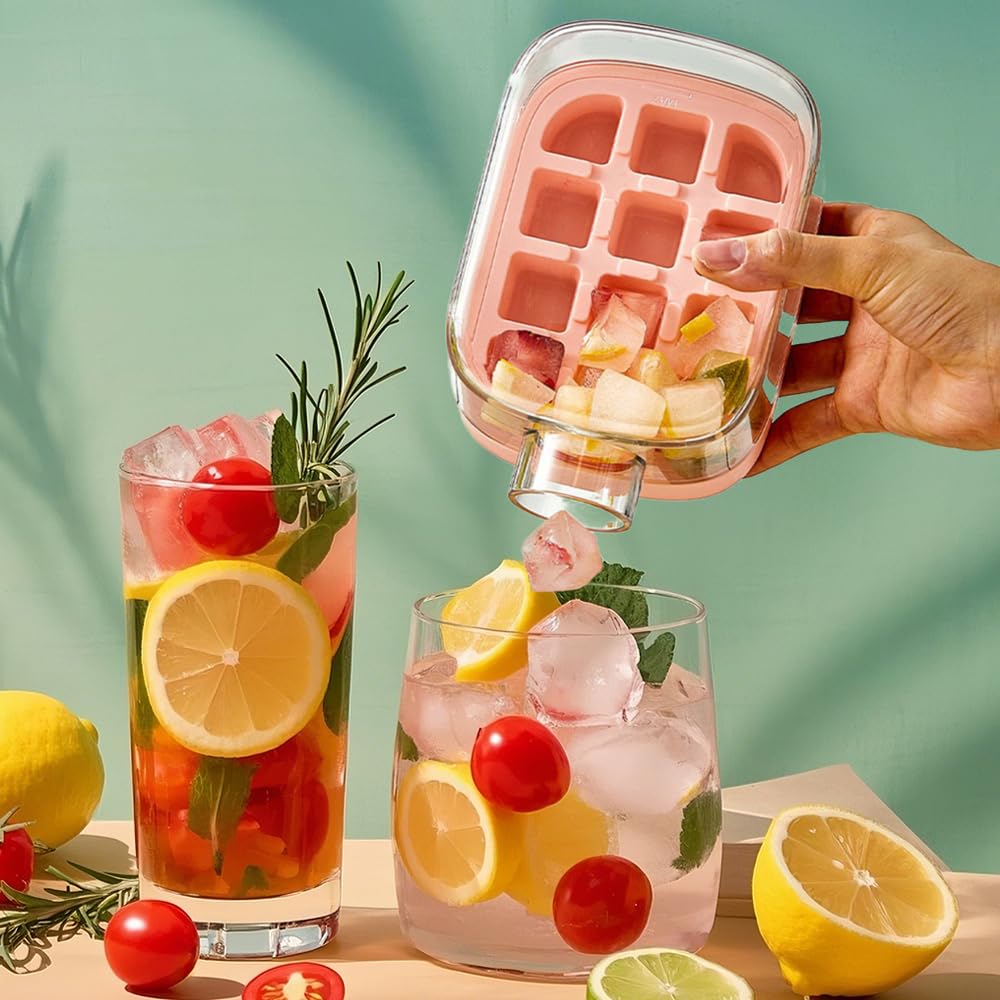 2-in-1 Easy Press Ice-Making Cup