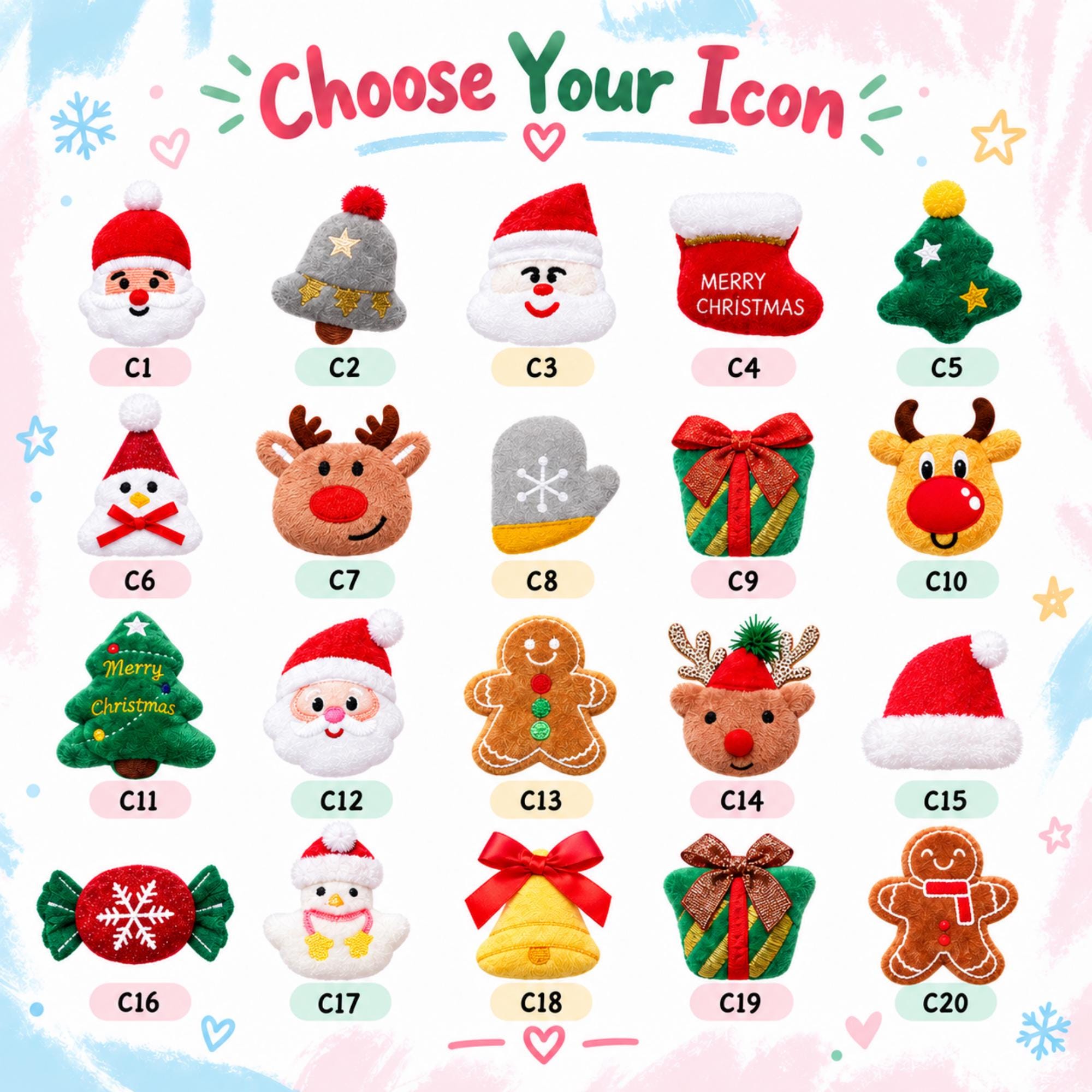 Personalized Christmas Gift Sack-Handmade Name