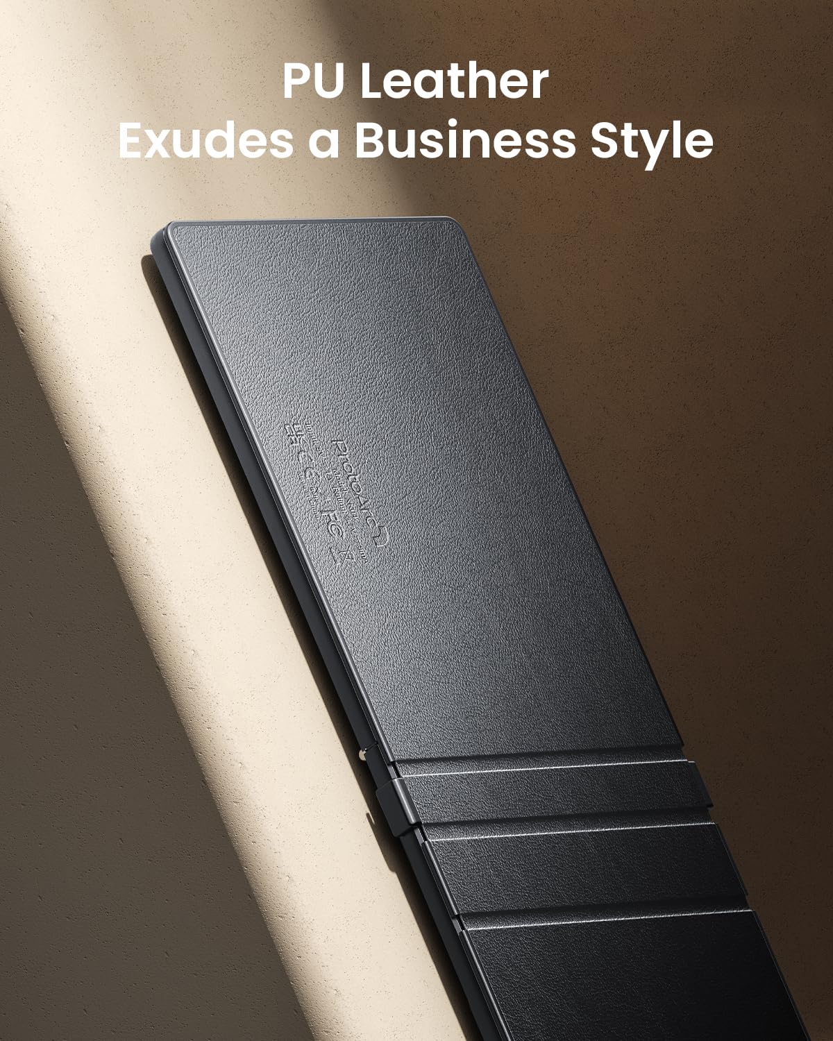 Foldable Bluetooth Keyboard with PU Leather