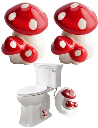 Fish Shaped Ceramic Toilet & Urinal Deodorizer, Long Lasting Bathroom Odor Eliminator Freshener