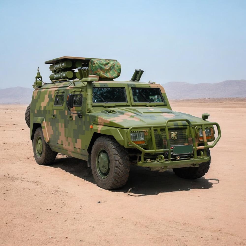 Defender Multi-purpose Loitering Munitions Launcher Vehicle