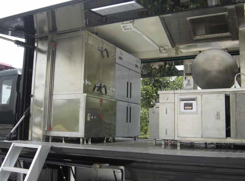   Mobile Field Bakery Food Trailer
